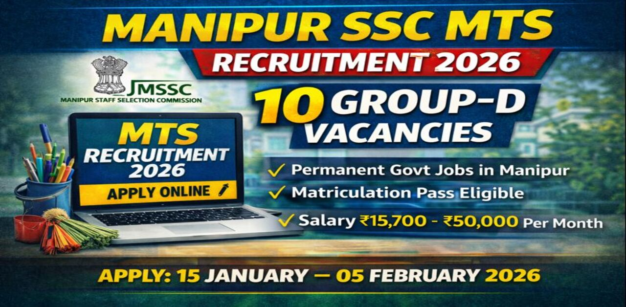 Manipur SSC MTS Recruitment 2026