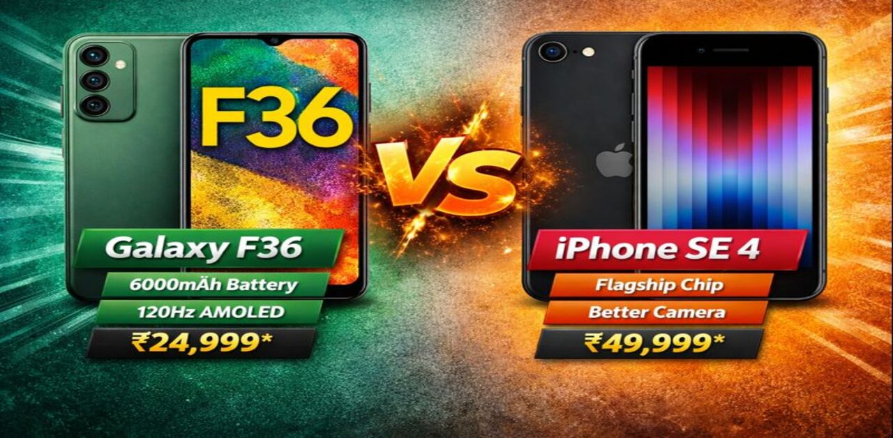 iPhone SE 4 vs Samsung Galaxy F36