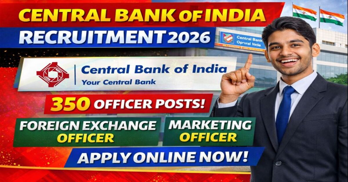 Central Bank of India Recruitment 2026