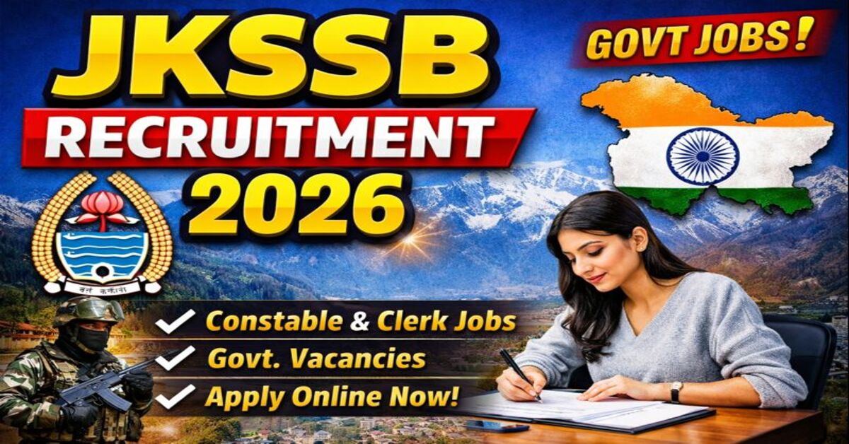 JKSSB Recruitment 2026